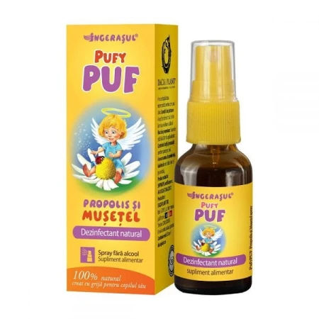 Pufypuf Prop cu Musetel Spray, 20mililitri, Dacia Plant