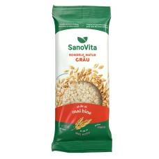 Rondele din grau expandat, 56g, SanoVita