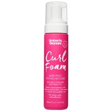 Spuma modelatoare anti-frizz pentru par cret Curl Foam, 200ml, Umberto Giannini