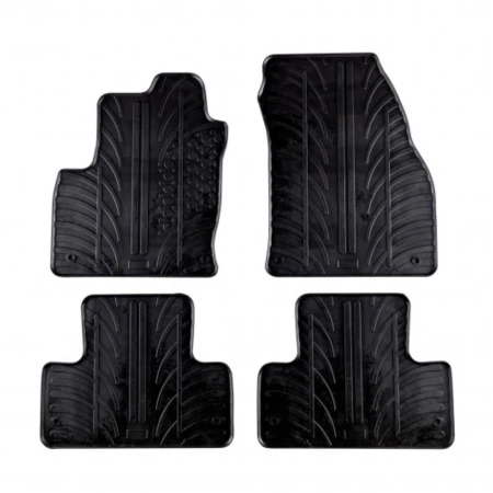 Covorase auto negre din cauciuc pentru LAND ROVER Range Rover Evoque 2011-2019 Gledring