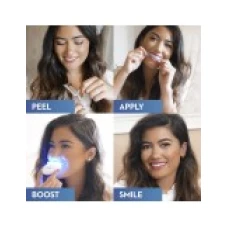 Cutie 19 x Plicuri, Benzi Albirea Dintilor, Crest, 3D White, Professional White + LED, cu lampa UV acceleratoare, 19 zile