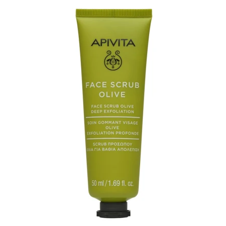 Apivita Masca pentru exfoliere profunda cu extract din masline, 50ml