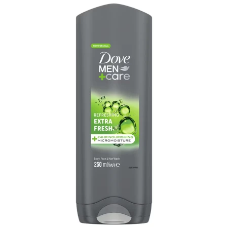 Gel de dus si sampon Extra Fresh, 250ml, Dove