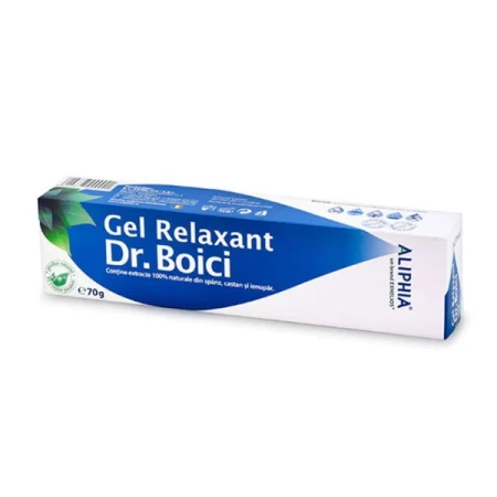 Gel relaxant dr.boici, 70grame, Aliphia si Exhelios