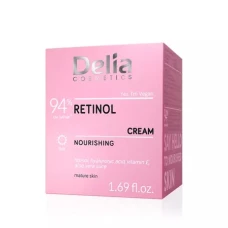 Crema de fata nutritiva cu retinol, 50ml, Delia Cosmetics