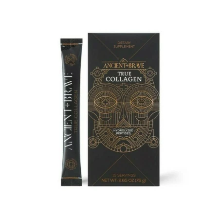 True Collagen powder (15 plicuri x 5 grame), Ancient and Brave