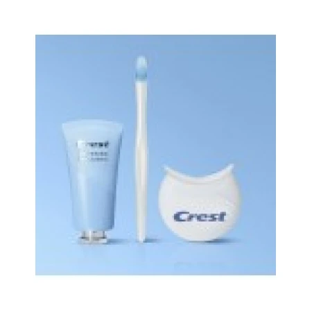 Kit Albirea Dintilor, Crest, Whitening Emulsions, Emulsie, Aplicator, si Lampa Led Inclusa, 18gr