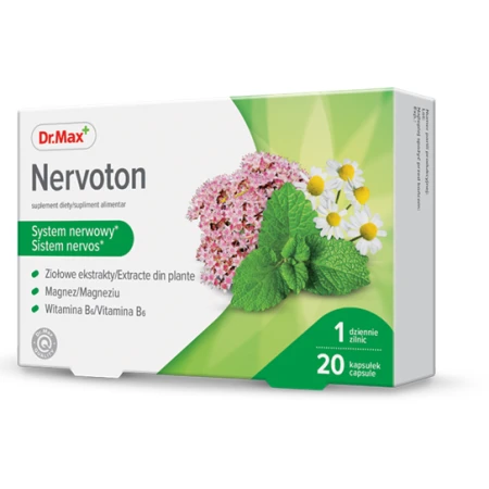 Dr. Max Nervoton, 20 capsule