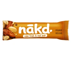 Baton cu arahide raw vegan, 35g, Nakd