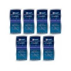 Set 7x Plicuri, Benzi Albirea Dintilor, Crest 3D Whitestrips, Professional Effects, 10% Concentratie