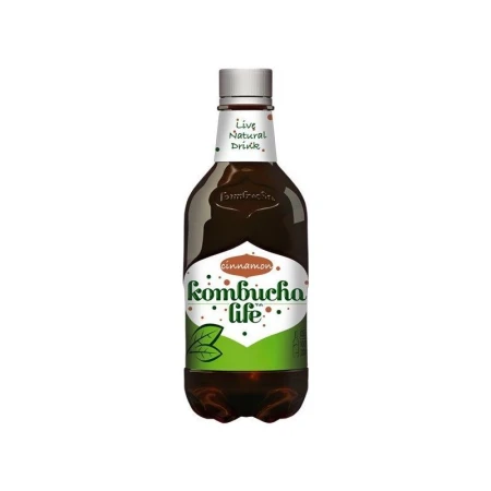 Kombucha cu scortisoara 500ml Kombucha Life