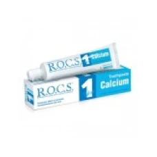 Pasta de Dinti, R.O.C.S., Uno Calcium, intarire smalt cu calciu, fara fluor, tub 74 gr