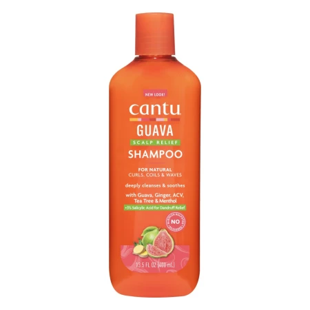 Sampon pentru revigorarea scalpului cu extract de guava, 400ml, Cantu