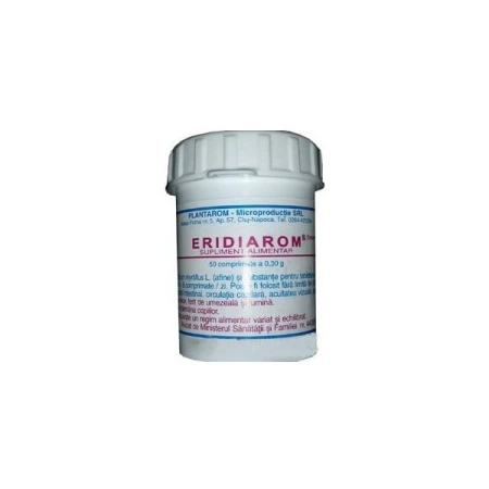 Eridiarom,50 comprimate,Plantarom