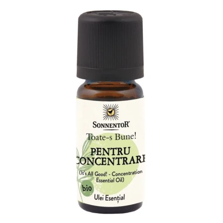 Ulei Bio Esential Toate-s Bune! - Pentru Concentrare,  10ml,  Sonnentor