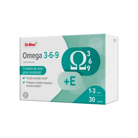 Dr. Max Omega 3-6-9, 30 capsule