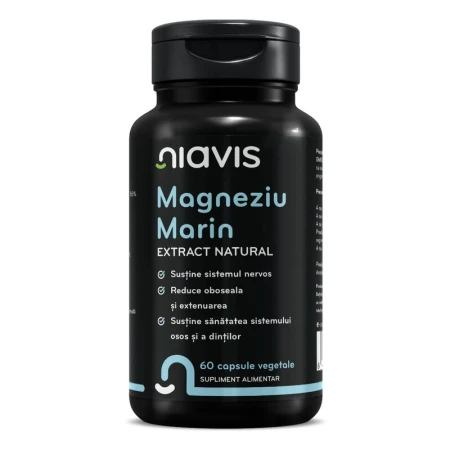 Magneziu Marin Extract Natural 60 cps, Niavis