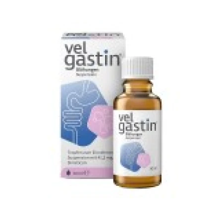 Suspensie Orala pentru Bebelusi si Copii, Velgastin, Impotriva Balonarii si Colicilor, Aroma Banane, 30ml