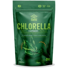 Chlorella bio sub forma de tablete, 140 tablete, Iswari