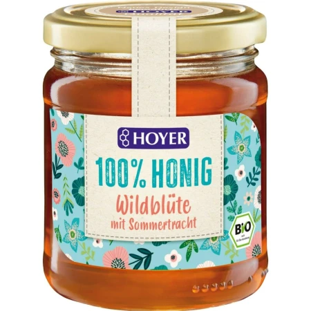 Miere din flori salbatice bio 250g Hoyer