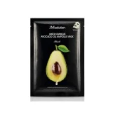 Masca Ingrijire Fata, JM Solution, Avocado Oil Ampoule Mask, cu Ulei de Avocado, pentru Hidratare Intensiva, 27ml