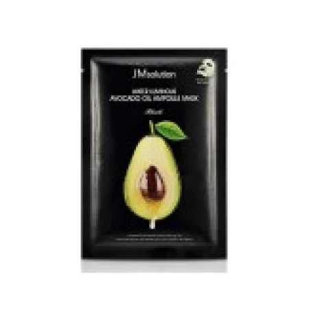 Masca Ingrijire Fata, JM Solution, Avocado Oil Ampoule Mask, cu Ulei de Avocado, pentru Hidratare Intensiva, 27ml