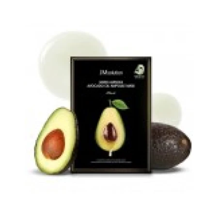 Masca Ingrijire Fata, JM Solution, Avocado Oil Ampoule Mask, cu Ulei de Avocado, pentru Hidratare Intensiva, 27ml