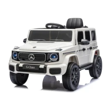 Masinuta electrica pentru copii Mercedes G580 4x4, 140W 12V 7Ah, premium, culoare alba