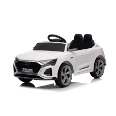 Masinuta electrica pentru copii, telecomanda inclusa, Audi SQ8, 70W 12V, echipare standard, alba