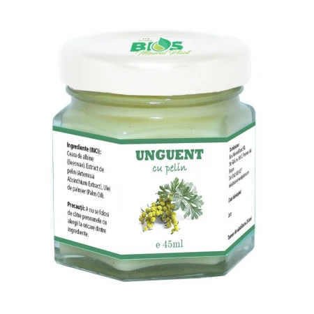 Unguent cu Pelin, 45 ml, Bios Mineral Plant