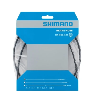 Furtun frana Shimano SM-BH59-JK-SS Negru