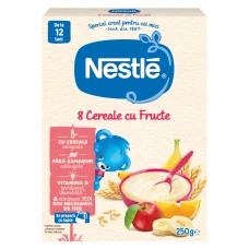 8 Cereale cu fructe +12 luni, 250g, Nestle