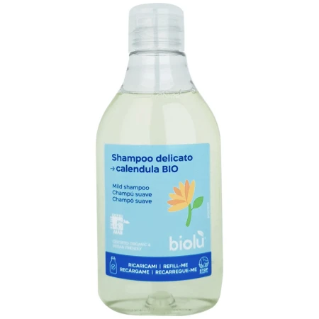 Sampon ecologic cu galbenele, 250ml - Biolu