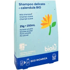 Sampon ecologic cu galbenele pudra 25g, eco-refill, Biolu