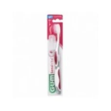 Periuta de Dinti Manuala, GUM, SensiVital 509, Periaj Profund si Delicat, Ultra-Soft, Culoare Alb-Rosu