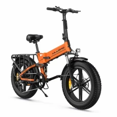 Ulzomo Dunes 20 E-bike, bicicleta electrica pliabila, 750W, 48V 16Ah, autonomie 120km, viteza maxima 40km/h**, Orange, 20''