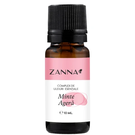Complex de uleiuri esentiale Minte Agera, 10ml, Zanna