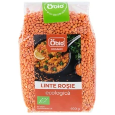 Linte rosie bio 400g Obio