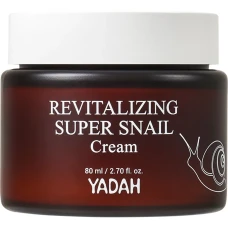 Crema pentru fata cu extract de melc Revitalizing Super Snail, 80ml, Yadah