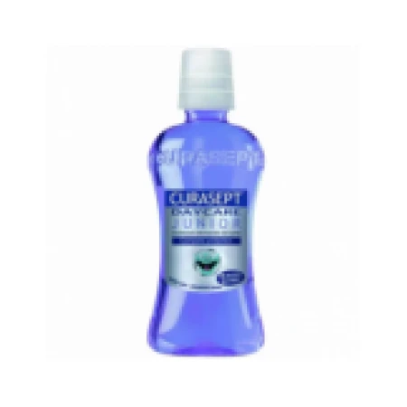 Apa de Gura pentru Copii, Curasept Daycare, Junior, impotriva Cariilor Dentare, pentru Copii, cu Fluor si Xylitol, 250ml