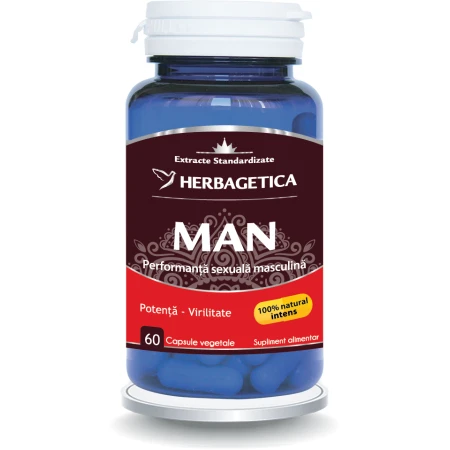 Man Zen Forte, 60 capsule, Herbagetica