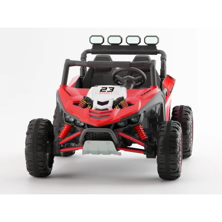 UTV electric pentru copii, Kinderauto Arrow Dune-Buggy, 300W, 24V, echipare premium, rosu