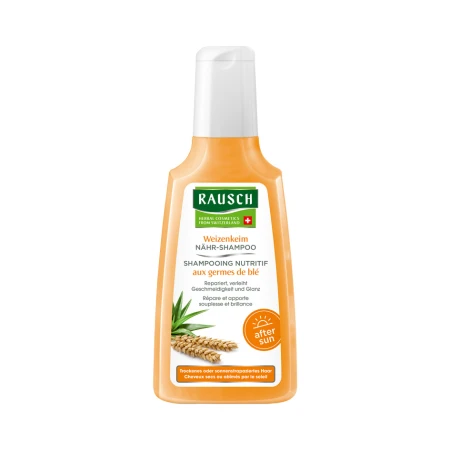 Sampon nutritiv after-sun cu germeni de grau, 200ml, Rausch