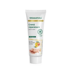 Crema reparatoare pentru maini cu unt de mango si shea 50ml - Leonard Radutz Formula - VivaNatura