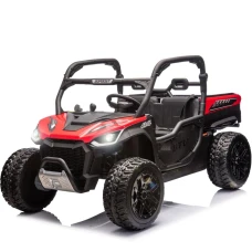UTV electric pentru 2 copii Kinderauto Ranger 4x4 Sport 300W 24V premium, culoare rosie