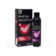 Solutie, Abbott, Minicheck, Minoxidil 5%, impotriva Caderii Parului, fara Alcool, Tratament 1 Luna, 60ml