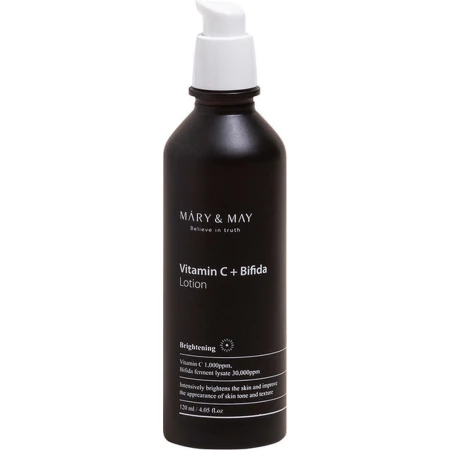 Lotiune cu vitamina C si Bifida, 120ml, Mary and May