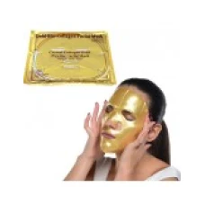 Masca Colagen, Gold Mask, pentru Fata, impotriva Ridurilor, Cearcanelor, 1 buc/set