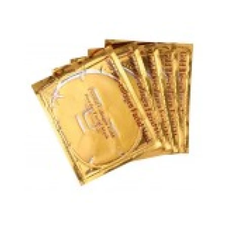 Masca Colagen, Gold Mask, pentru Fata, impotriva Ridurilor, Cearcanelor, 1 buc/set