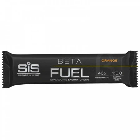 Baton energic Beta Fuel Enegy Chew Portocale, 60g, SiS